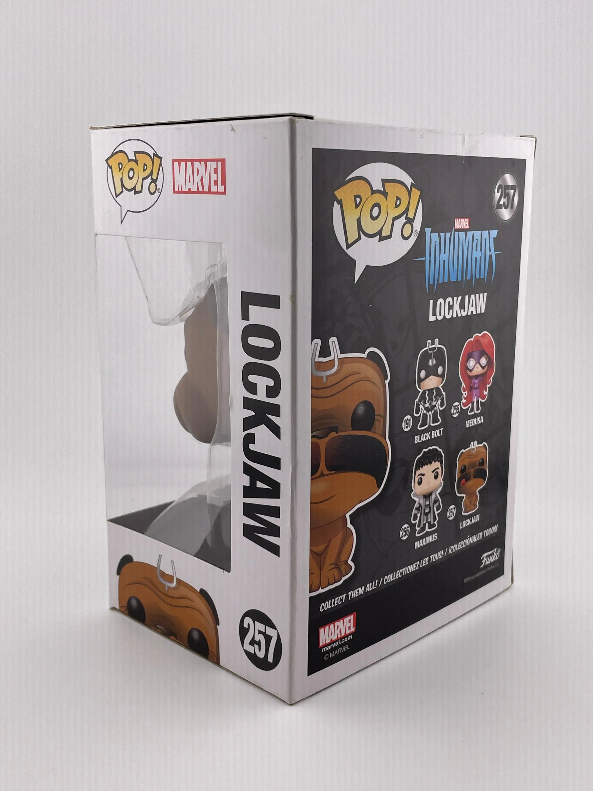 Funko Pop Marvel Lockjaw #257 Inhumans Vinyl Figure BNIB sealed FRENLY BRICKS - Open 7 Days