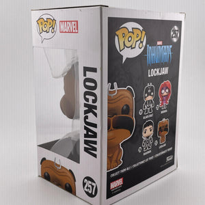 Funko Pop Marvel Lockjaw #257 Inhumans Vinyl Figure BNIB sealed FRENLY BRICKS - Open 7 Days