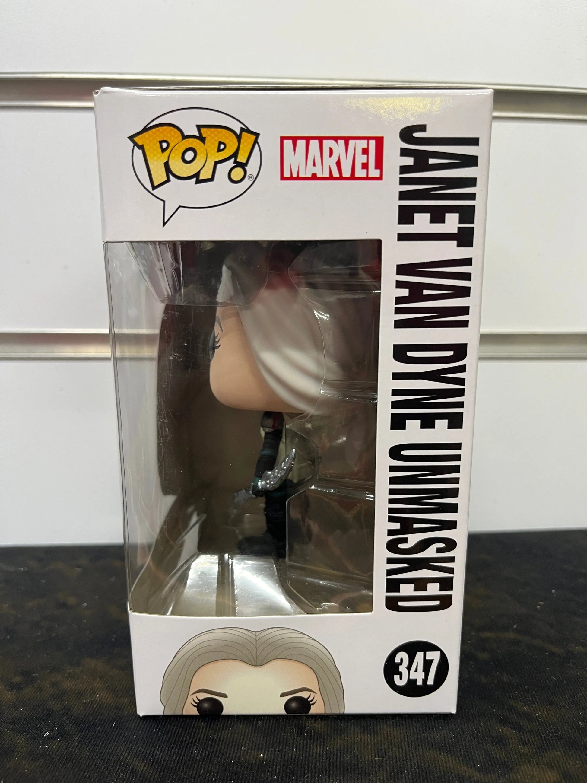 Funko Pop Janet Van Dyne Unmasked #347 Bobblehead Ant-Man And The Wasp Marvel FRENLY BRICKS - Open 7 Days
