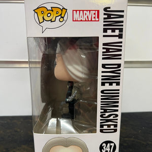 Funko Pop Janet Van Dyne Unmasked #347 Bobblehead Ant-Man And The Wasp Marvel FRENLY BRICKS - Open 7 Days