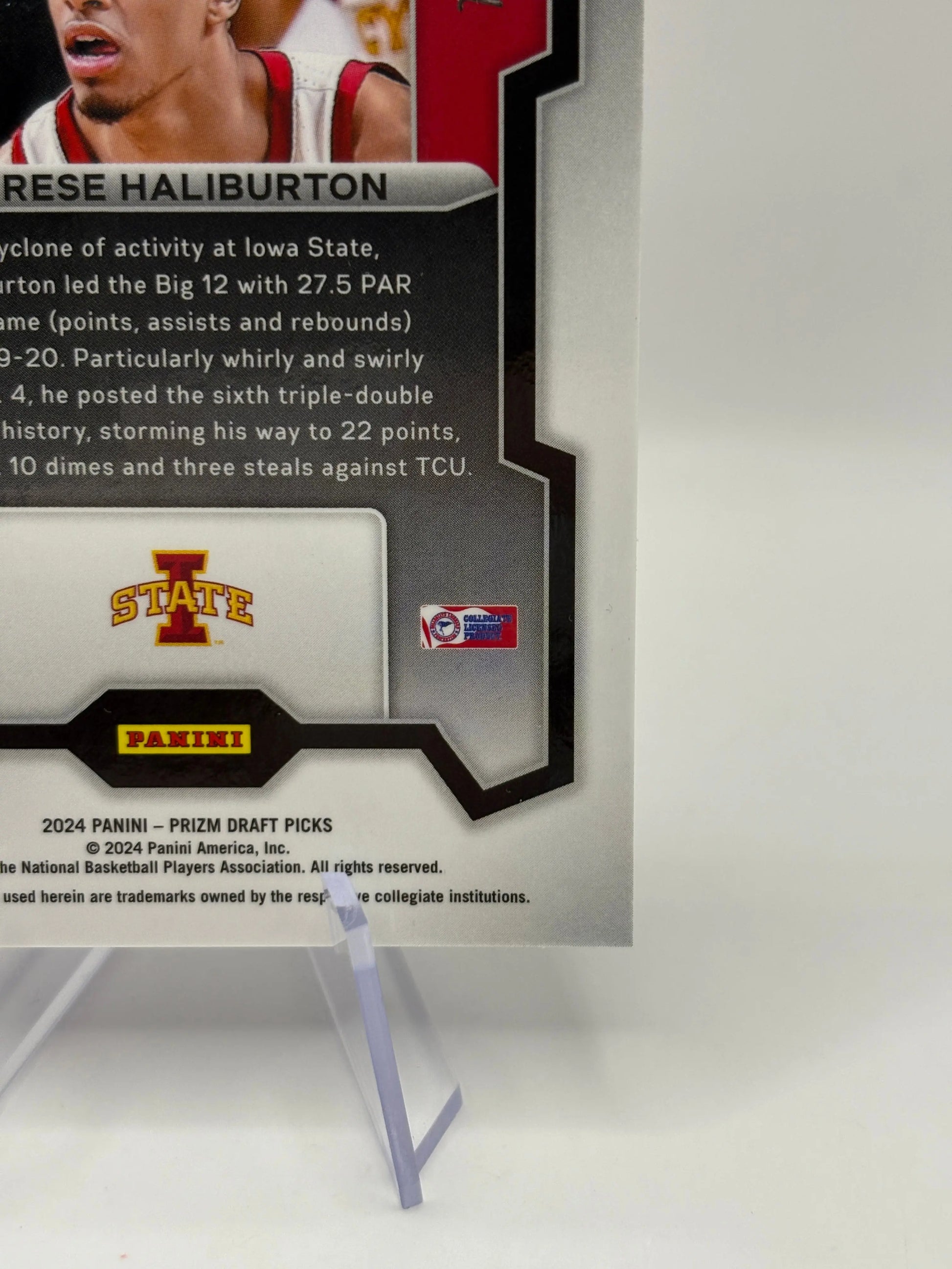 2024 Panini Prizm Draft Picks #65 Tyrese Haliburton Blue Ice Prizms #/99 FRENLY BRICKS - Open 7 Days