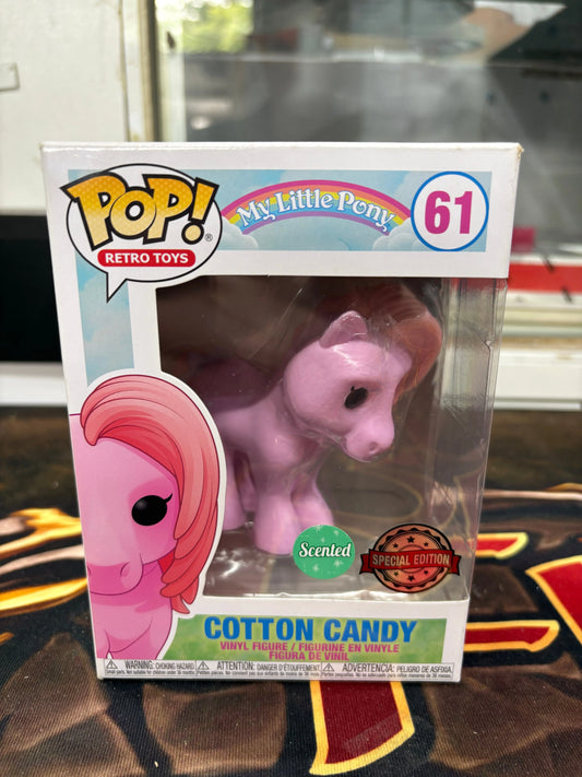 Funko POP! Retro Toys My Little Pony #61 Cotton Candy Scented SE FRENLY BRICKS - Open 7 Days