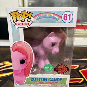 Funko POP! Retro Toys My Little Pony #61 Cotton Candy Scented SE FRENLY BRICKS - Open 7 Days