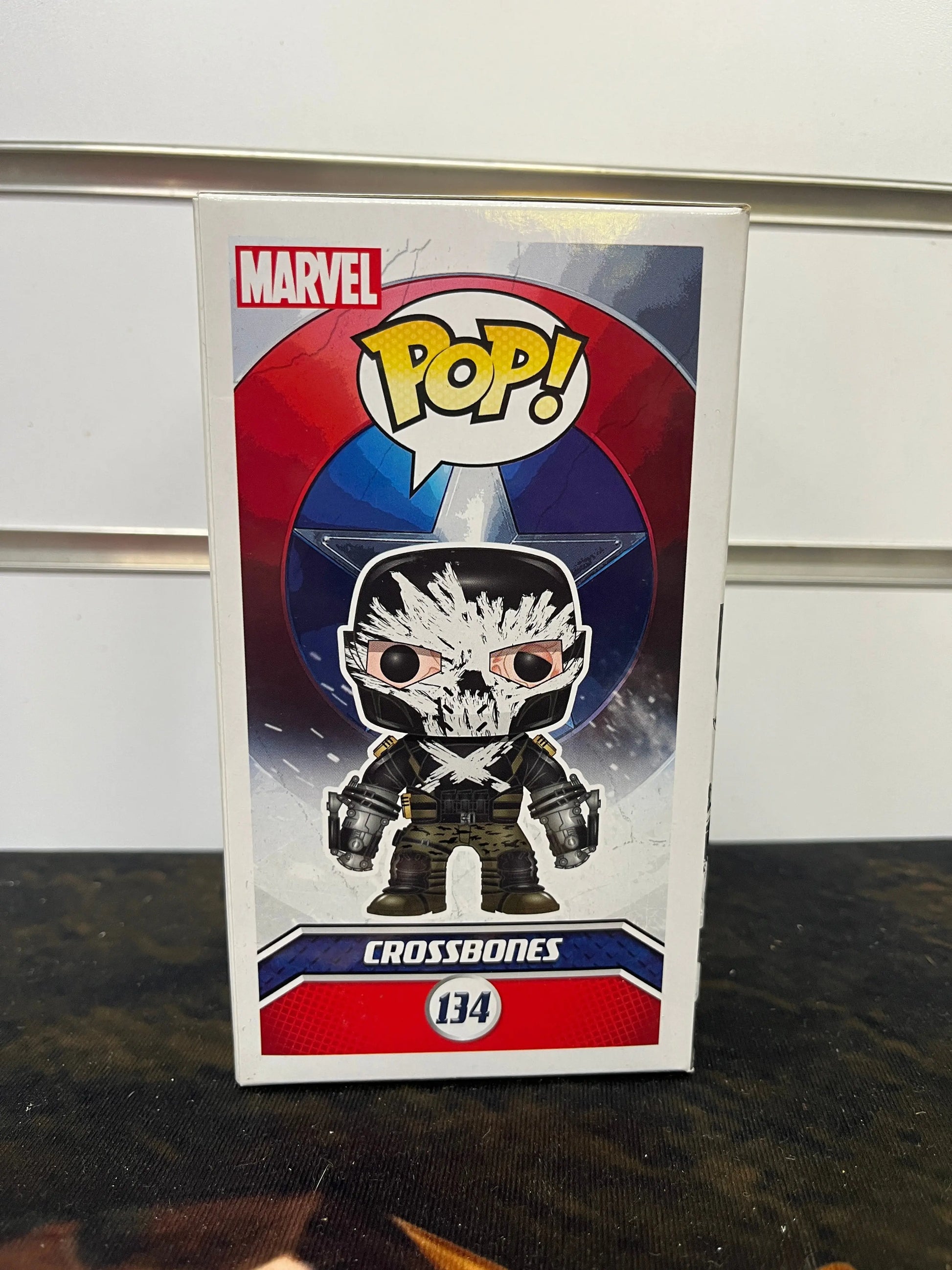 Funko Pop! MARVEL Captain America Civil War - Crossbones #134 Bobble-POP FRENLY BRICKS - Open 7 Days