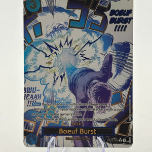 One Piece TCG OP12 - Boeuf Burst OP12-060 R* Alternate Art FRENLY BRICKS - Open 7 Days