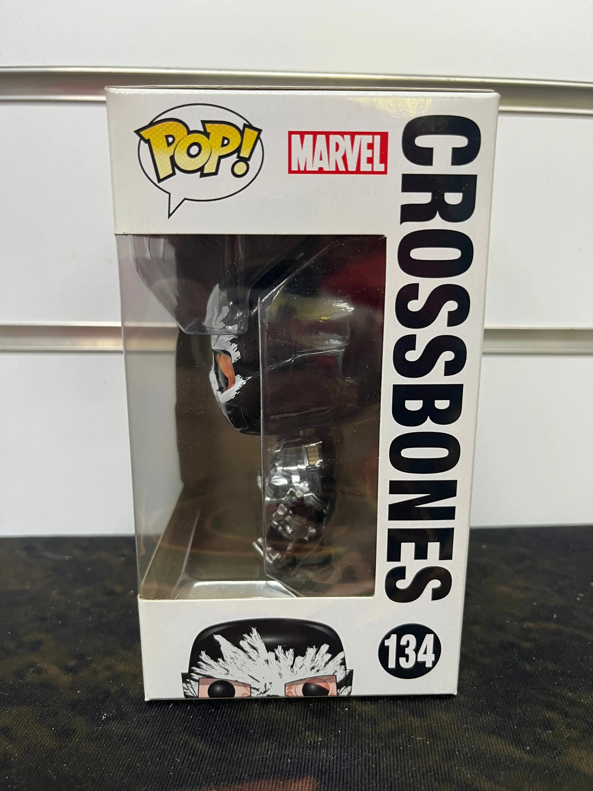 Funko Pop! MARVEL Captain America Civil War - Crossbones #134 Bobble-POP FRENLY BRICKS - Open 7 Days