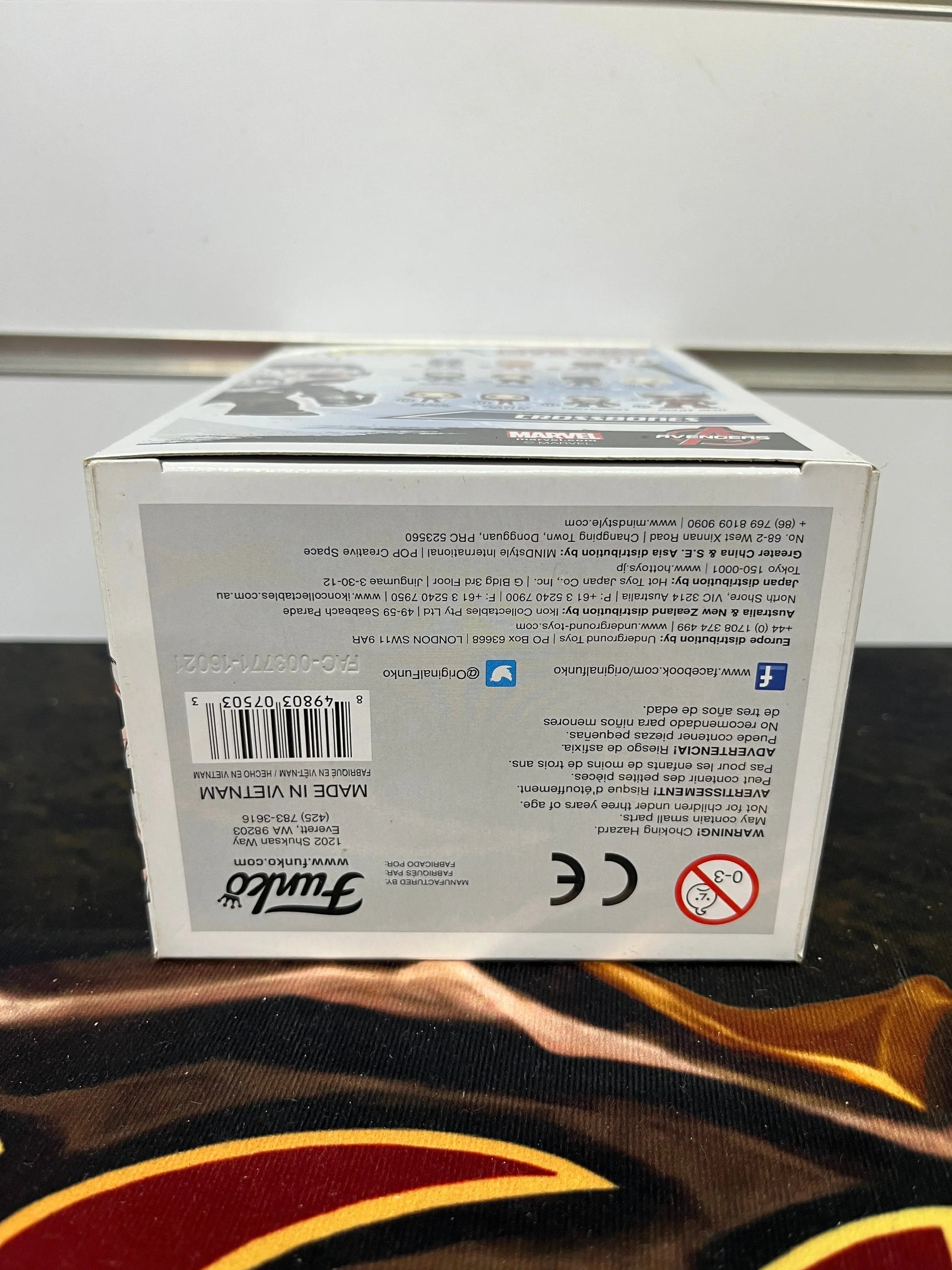 Funko Pop! MARVEL Captain America Civil War - Crossbones #134 Bobble-POP FRENLY BRICKS - Open 7 Days