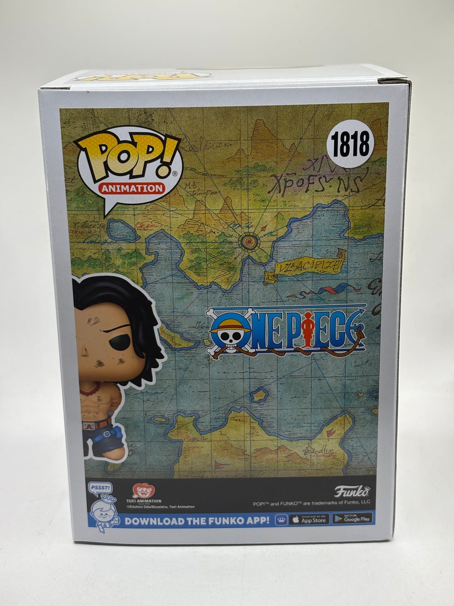 Funko POP! Animation One Piece #1818 Portgas D. Ace Special Edition FRENLY BRICKS - Open 7 Days