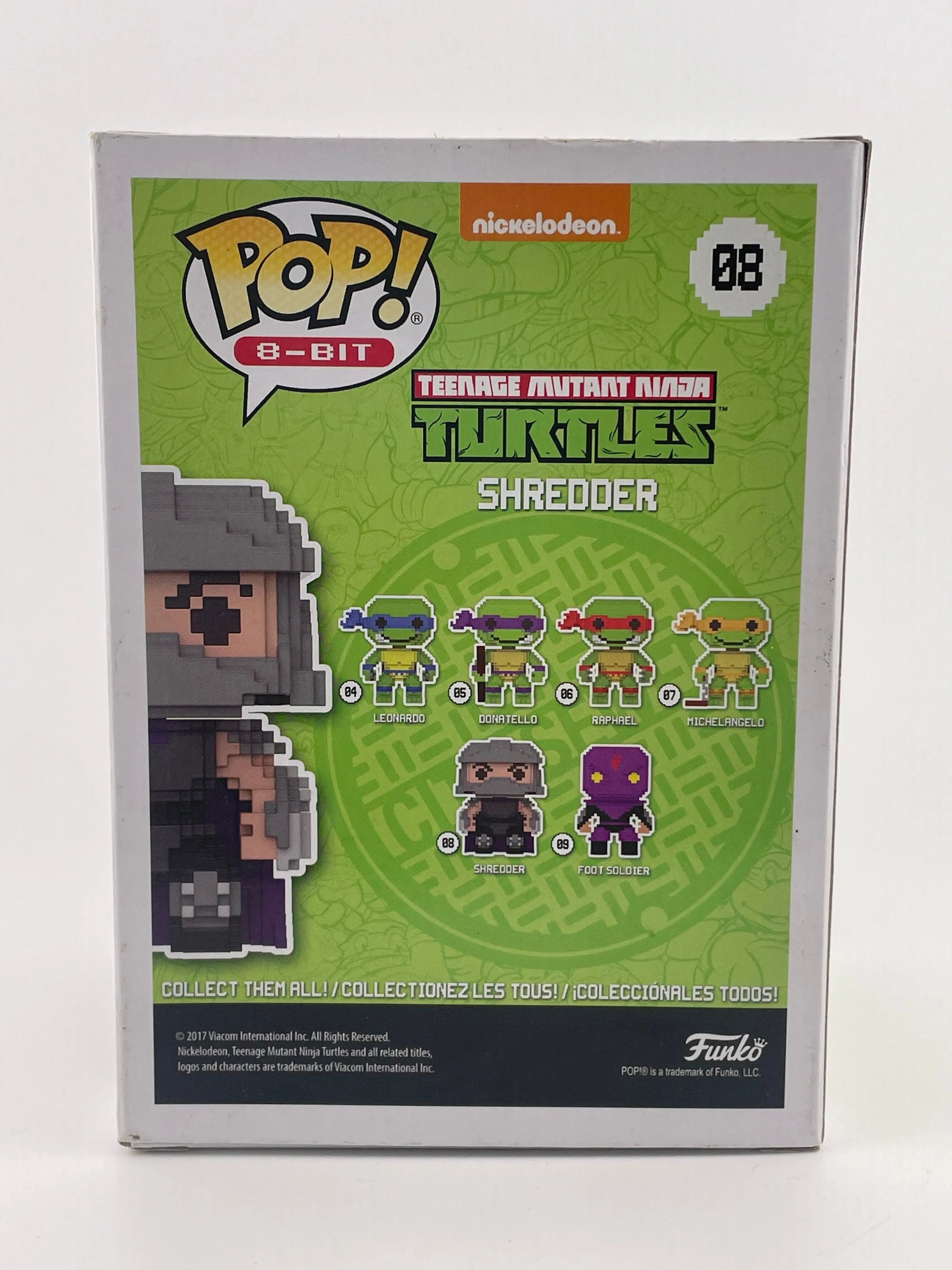 Funko POP! Nickelodeon #08 Teenage mutant ninja turtles Shredder FRENLY BRICKS - Open 7 Days