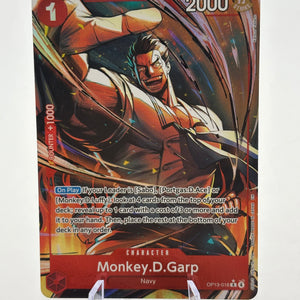 One Piece TCG OP13 - Monkey.D.Garp OP13-016 R* Alternate Art FRENLY BRICKS - Open 7 Days
