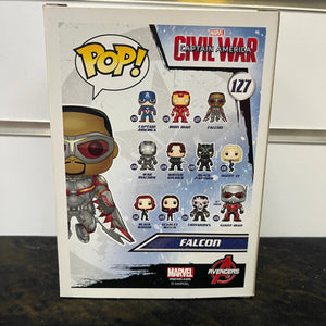 Funko POP! Marvel Captain America: Civil War Falcon #127 Vinyl Figure FRENLY BRICKS - Open 7 Days