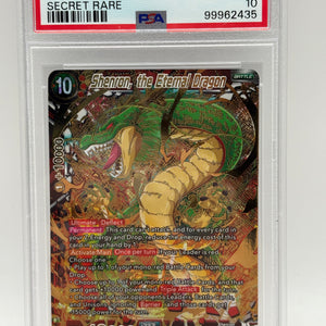 2023 DBS Card Game - Shenron, Eternal Dragon BT21-147 SCR PSA 10 FRENLY BRICKS - Open 7 Days