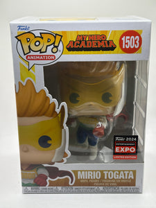 Funko POP! Animation My Hero Academia #1503 Mirio Togata 2024 Expo Limited