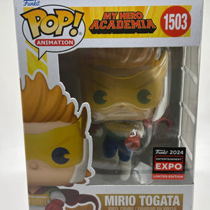 Funko POP! Animation My Hero Academia #1503 Mirio Togata 2024 Expo Limited FRENLY BRICKS - Open 7 Days
