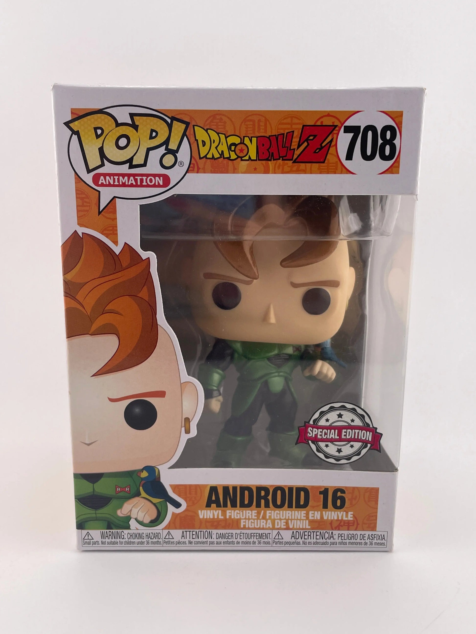 Funko POP! Animation #708 Dragonball Z Android 16 SE vinyl figure BNIB FRENLY BRICKS - Open 7 Days