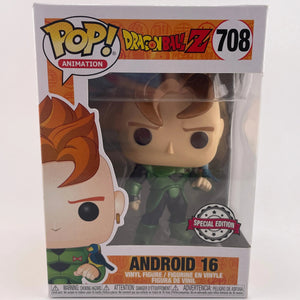 Funko POP! Animation #708 Dragonball Z Android 16 SE vinyl figure BNIB FRENLY BRICKS - Open 7 Days