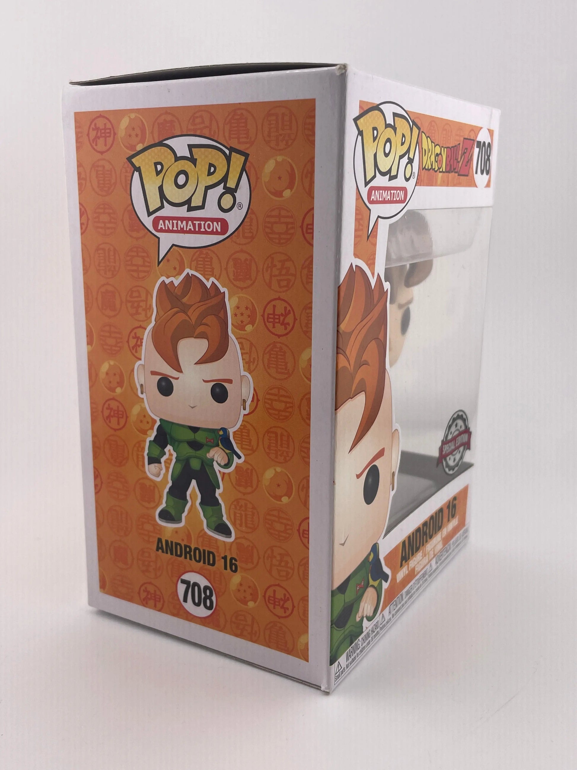 Funko POP! Animation #708 Dragonball Z Android 16 SE vinyl figure BNIB FRENLY BRICKS - Open 7 Days
