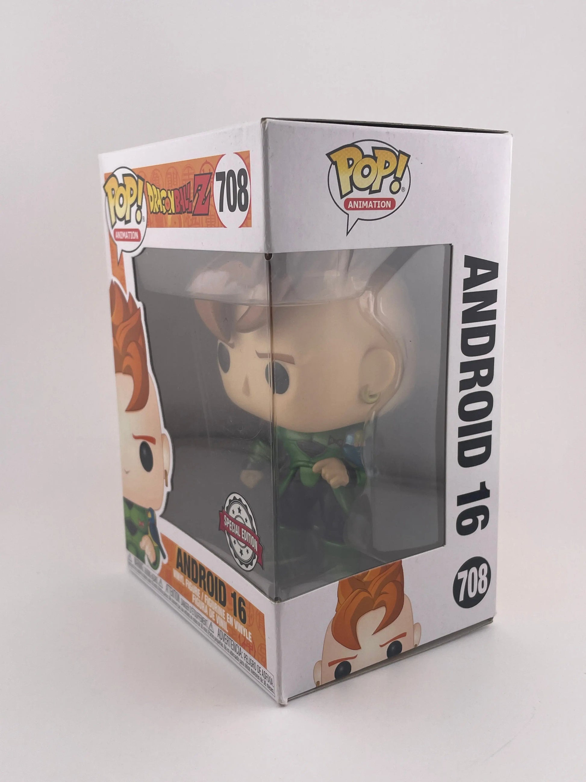 Funko POP! Animation #708 Dragonball Z Android 16 SE vinyl figure BNIB FRENLY BRICKS - Open 7 Days