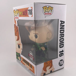Funko POP! Animation #708 Dragonball Z Android 16 SE vinyl figure BNIB FRENLY BRICKS - Open 7 Days