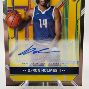 2024-25 Topps Chrome DaRon Holmes II Next Stop Signatures RC Rookie Auto #NSS-DH FRENLY BRICKS - Open 7 Days