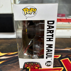 Funko Pop! Star Wars #299 Darth Maul 2019 Galactic Convention Exclusive FRENLY BRICKS - Open 7 Days