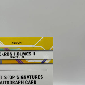2024-25 Topps Chrome DaRon Holmes II Next Stop Signatures RC Rookie Auto #NSS-DH FRENLY BRICKS - Open 7 Days
