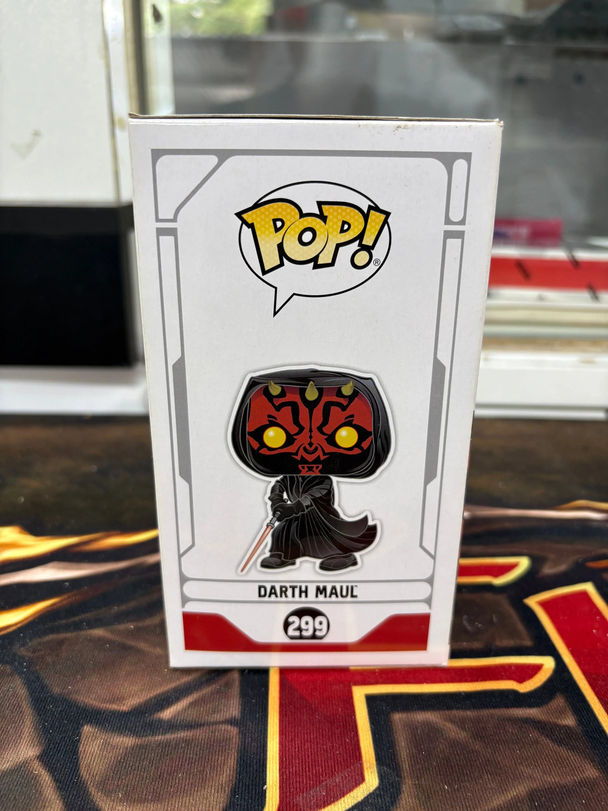 Funko Pop! Star Wars #299 Darth Maul 2019 Galactic Convention Exclusive FRENLY BRICKS - Open 7 Days
