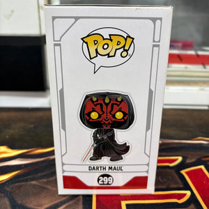 Funko Pop! Star Wars #299 Darth Maul 2019 Galactic Convention Exclusive FRENLY BRICKS - Open 7 Days