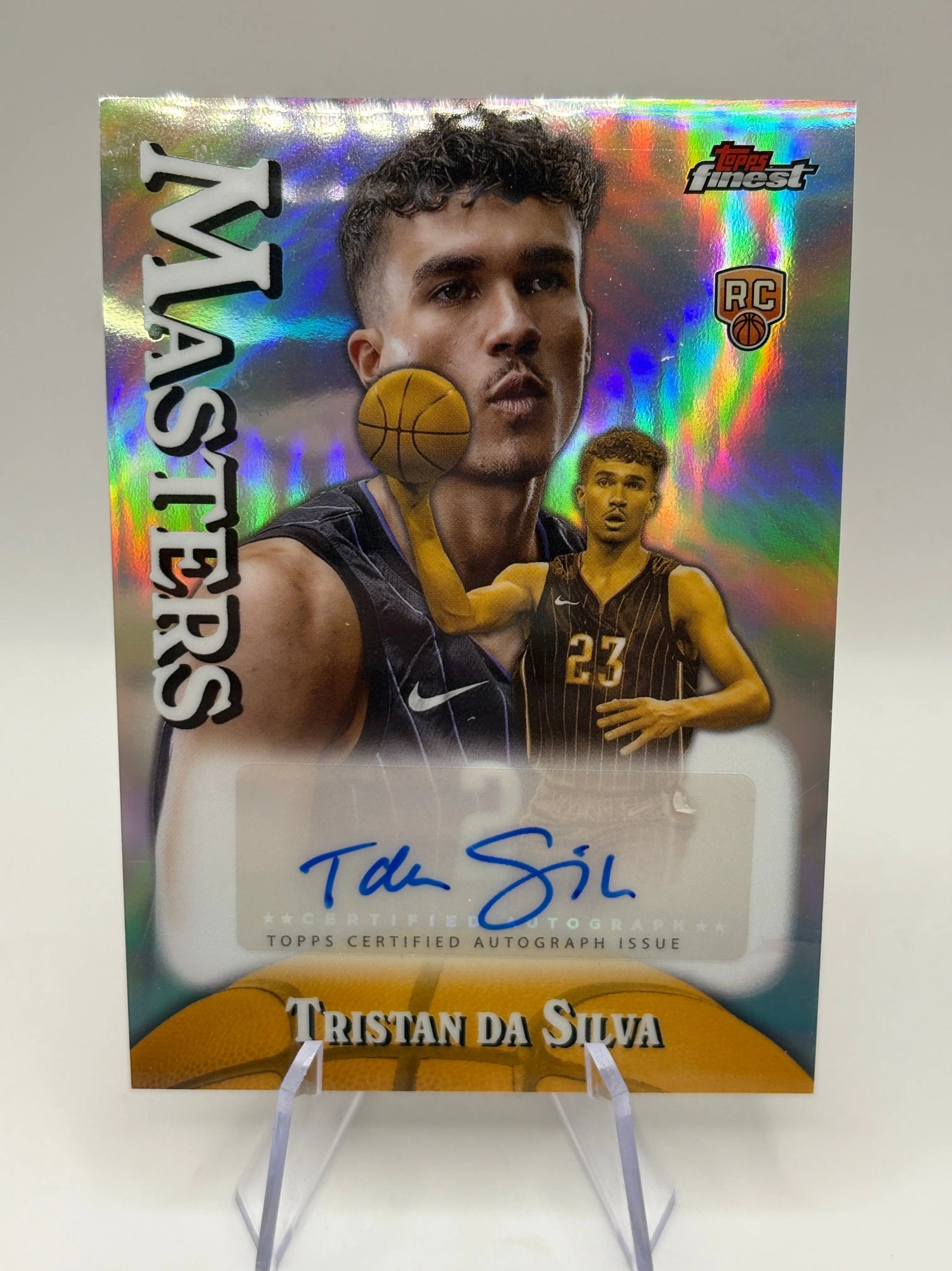 2024-25 Topps Finest Masters Autograph #MA-TD Tristan Da Silva Rookie Auto FRENLY BRICKS - Open 7 Days