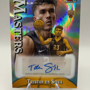 2024-25 Topps Finest Masters Autograph #MA-TD Tristan Da Silva Rookie Auto FRENLY BRICKS - Open 7 Days
