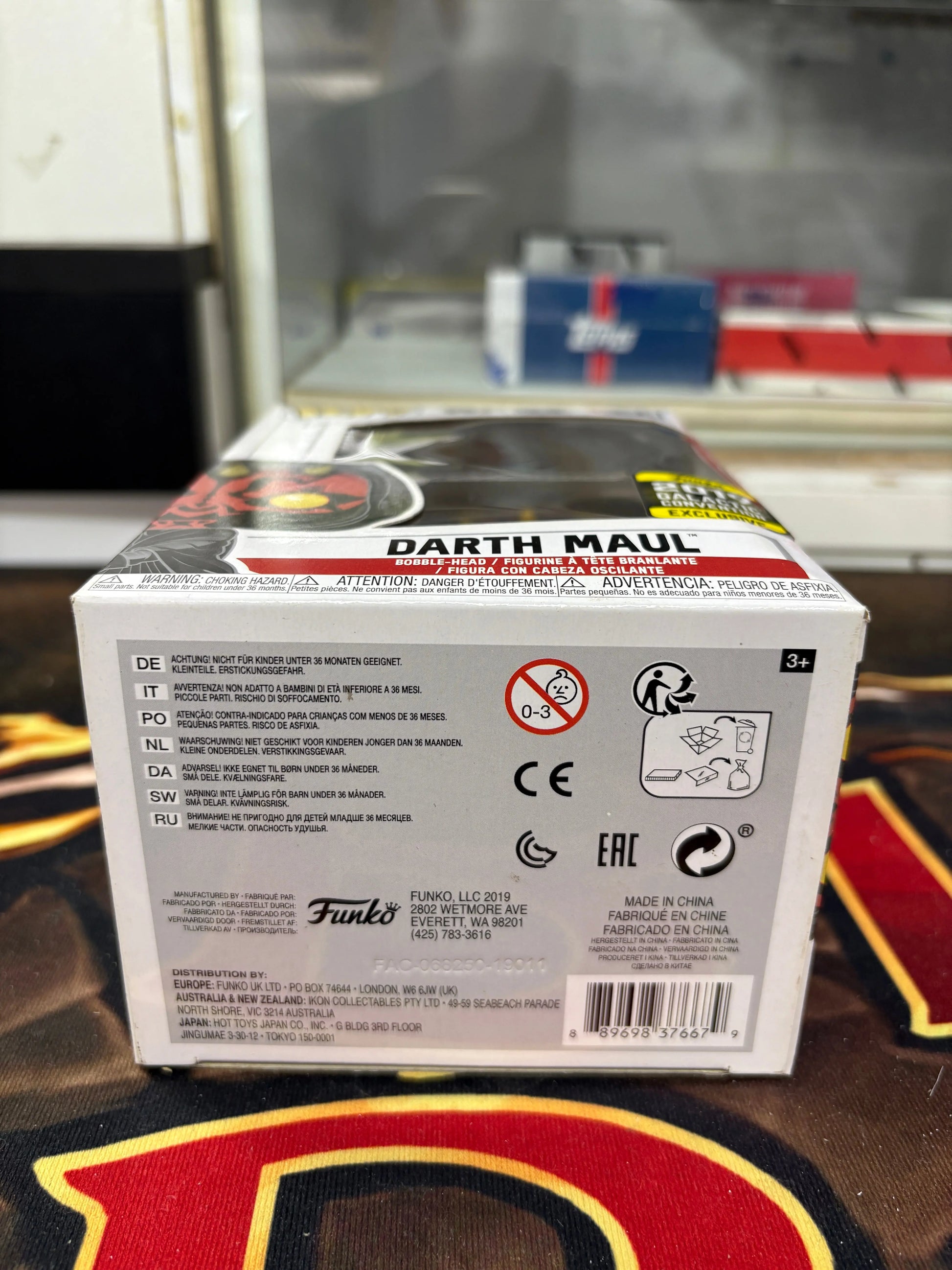 Funko Pop! Star Wars #299 Darth Maul 2019 Galactic Convention Exclusive FRENLY BRICKS - Open 7 Days