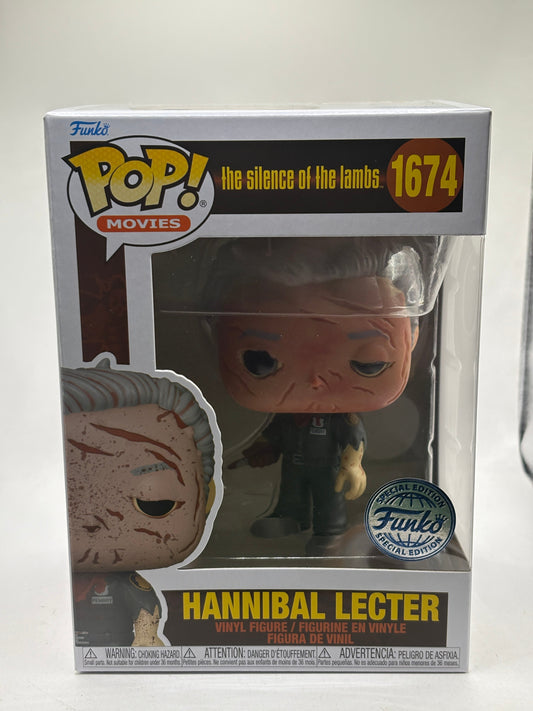 Funko POP! Movies The Silence of the Lambs #1674 Hannibal Lecter SE FRENLY BRICKS - Open 7 Days