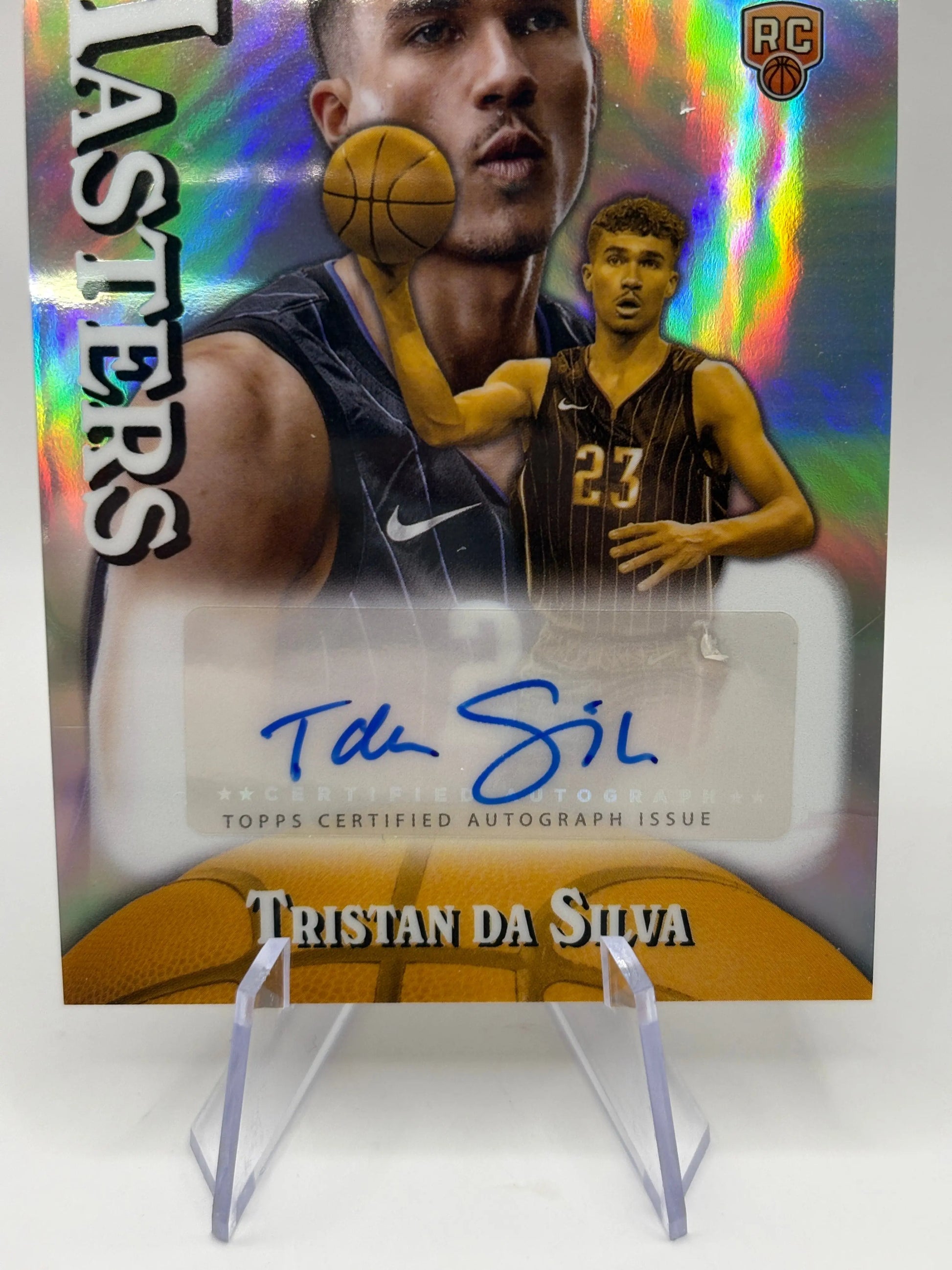 2024-25 Topps Finest Masters Autograph #MA-TD Tristan Da Silva Rookie Auto FRENLY BRICKS - Open 7 Days