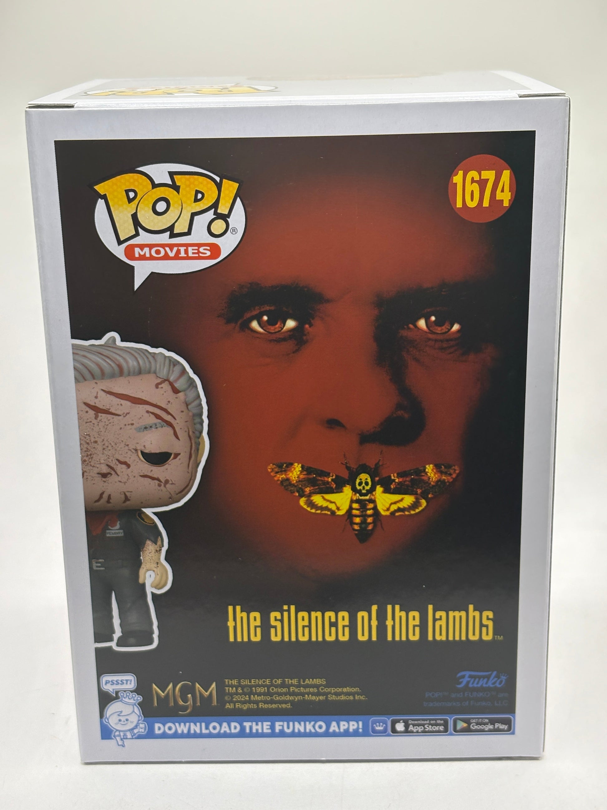Funko POP! Movies The Silence of the Lambs #1674 Hannibal Lecter SE FRENLY BRICKS - Open 7 Days