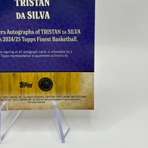 2024-25 Topps Finest Masters Autograph #MA-TD Tristan Da Silva Rookie Auto FRENLY BRICKS - Open 7 Days