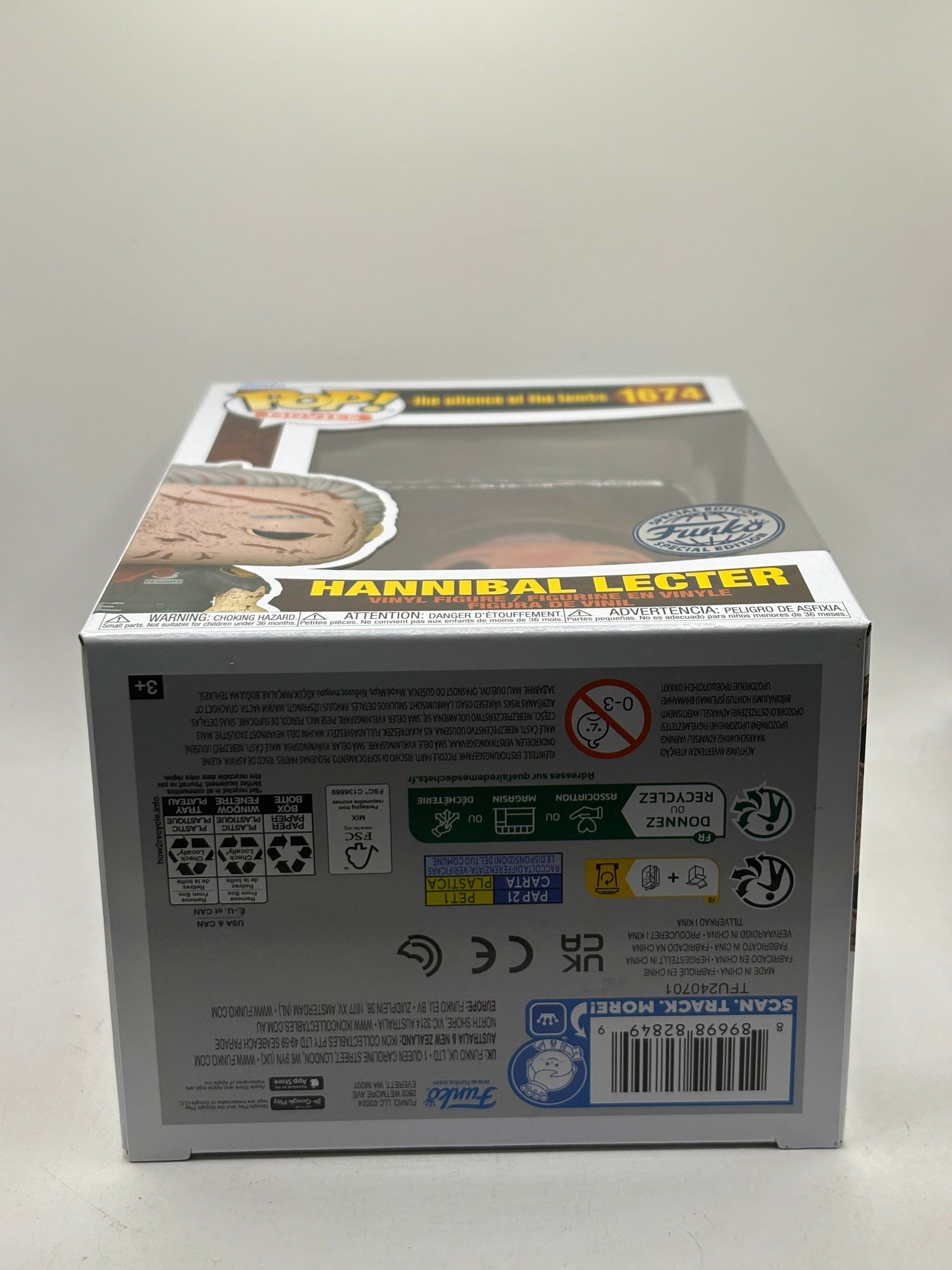 Funko POP! Movies The Silence of the Lambs #1674 Hannibal Lecter SE FRENLY BRICKS - Open 7 Days