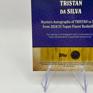 2024-25 Topps Finest Masters Autograph #MA-TD Tristan Da Silva Rookie Auto FRENLY BRICKS - Open 7 Days