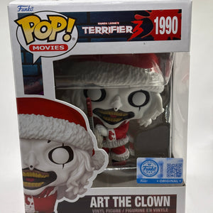 Funko POP! Movies Terrifier 3 #1990 Art The Clown Vinyl Figure FRENLY BRICKS - Open 7 Days