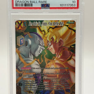 2024 DBS Masters Son Goku vs Frieza Final Battle Wish BT25-139 DBR PSA 10 FRENLY BRICKS - Open 7 Days