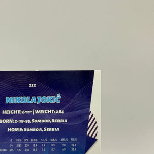 2024-25 Topps Finest Purple Refractor - Nikola Jokic 18/50 LP FRENLY BRICKS - Open 7 Days