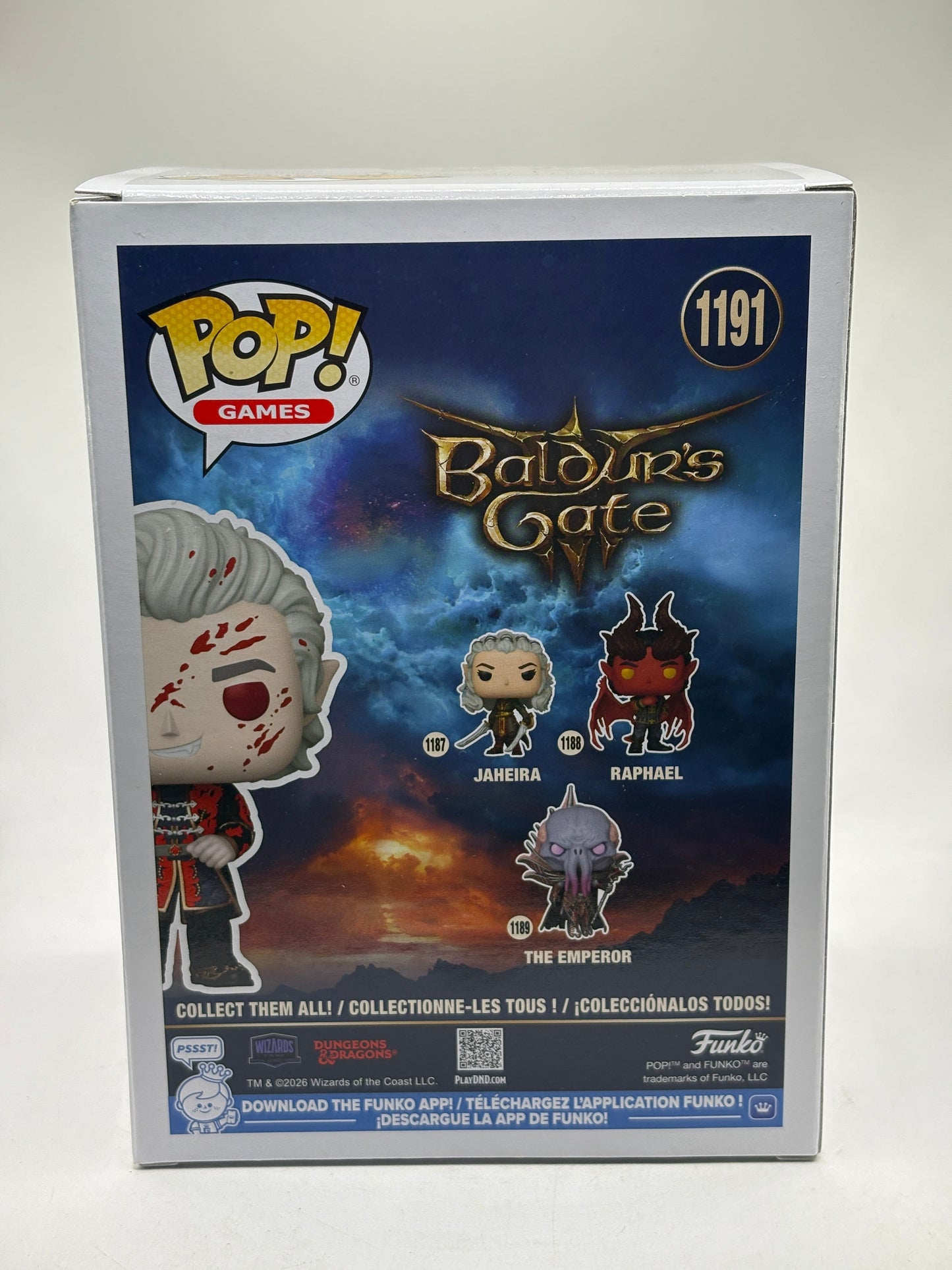 Funko POP! Games Baldurs Gate #1191 Astarion Vinyl Figure FRENLY BRICKS - Open 7 Days