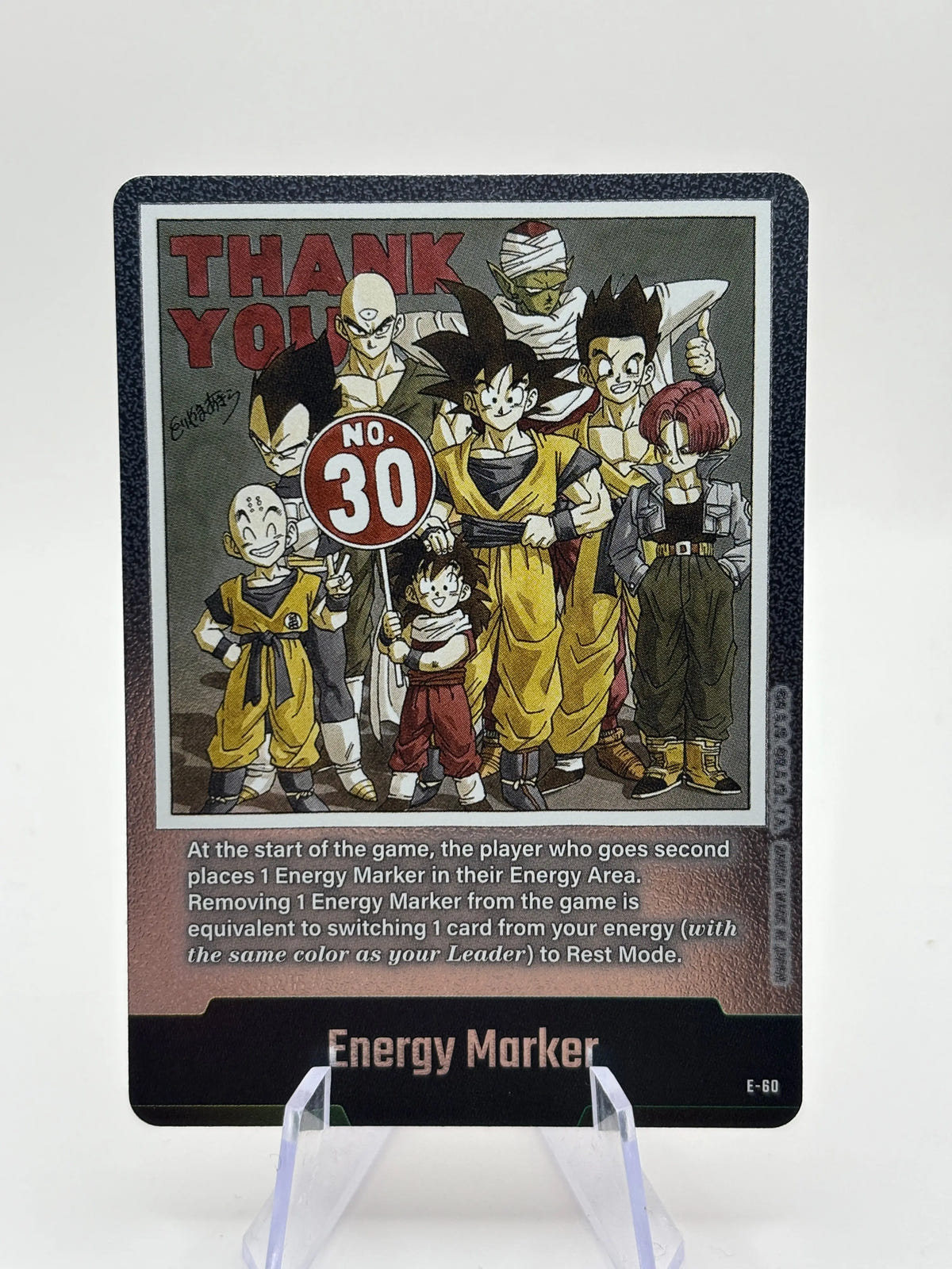 Dragon Ball Super Fusion World - Energy Marker E-60 Manga Booster FRENLY BRICKS - Open 7 Days image 1