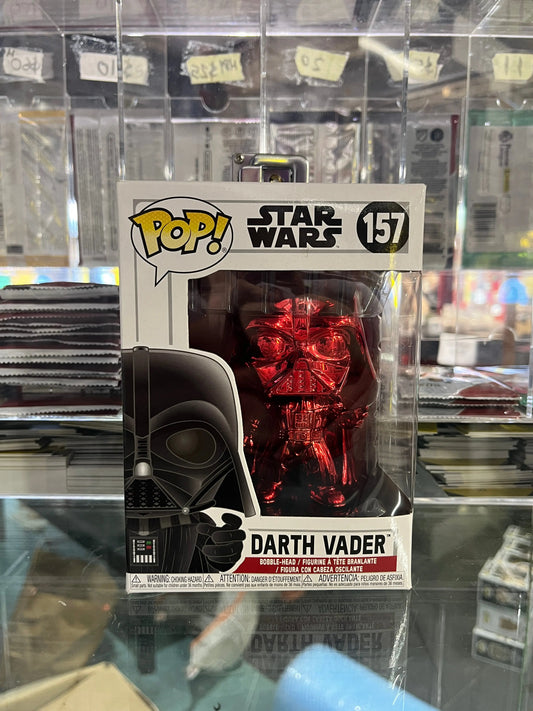 Funko Pop! Vinyl: Star Wars - Darth Vader (Red Chrome) FRENLY BRICKS - Open 7 Days