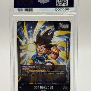 2024 DBS Fusion World Son Goku : GT FB03-104 Leader Alt Art PSA 10 FRENLY BRICKS - Open 7 Days