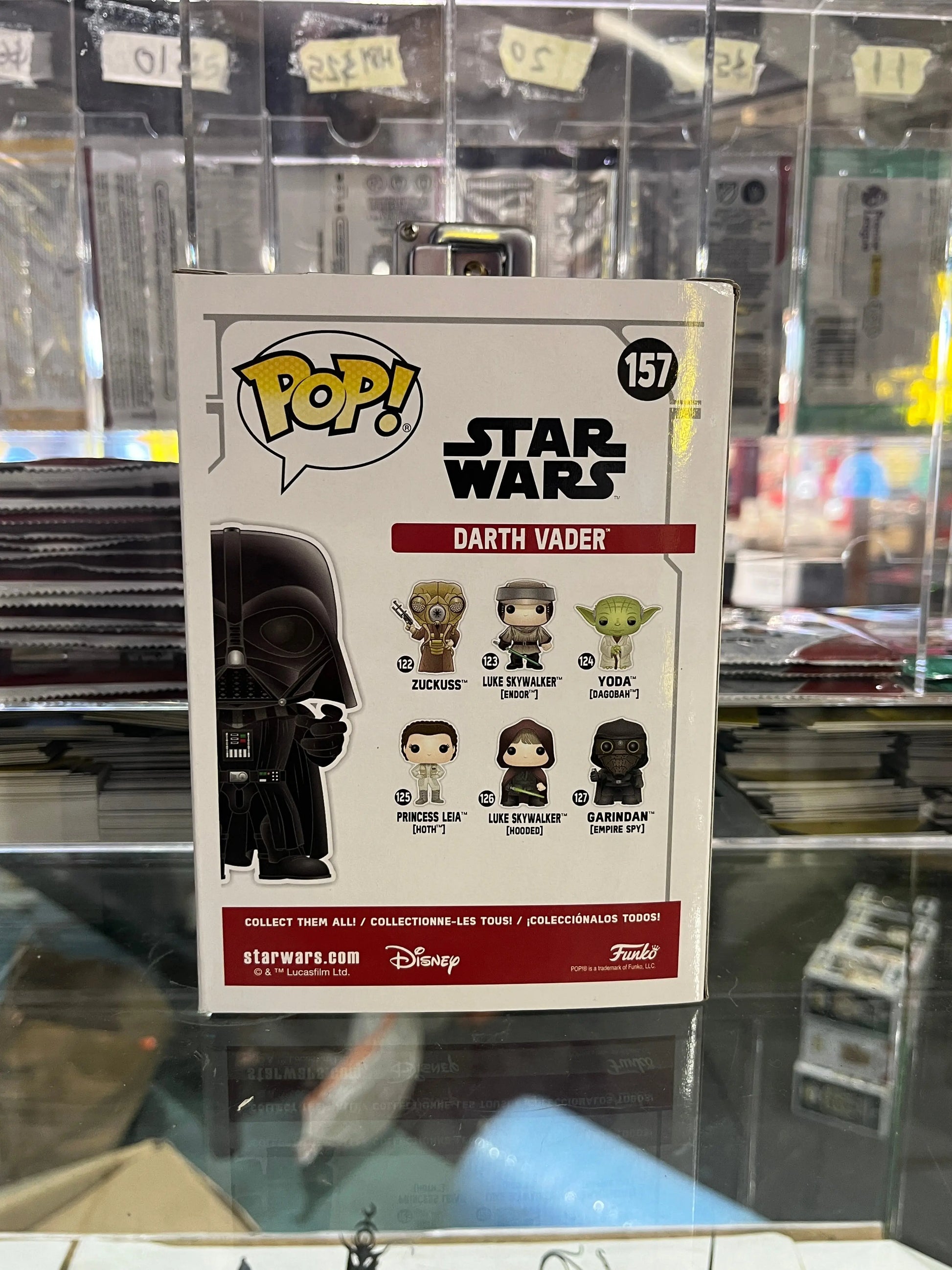 Funko Pop! Vinyl: Star Wars - Darth Vader (Red Chrome) FRENLY BRICKS - Open 7 Days