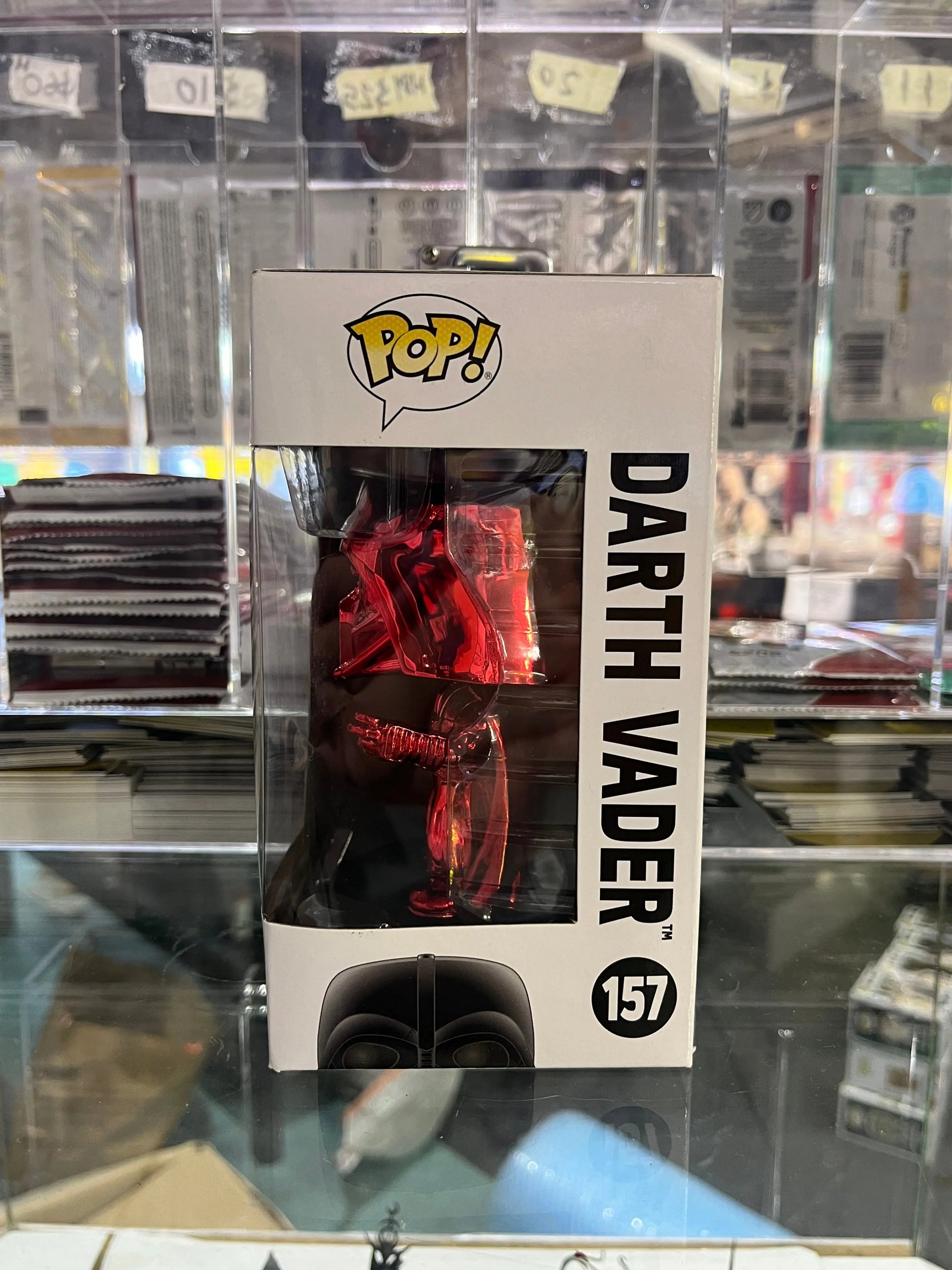 Funko Pop! Vinyl: Star Wars - Darth Vader (Red Chrome) FRENLY BRICKS - Open 7 Days