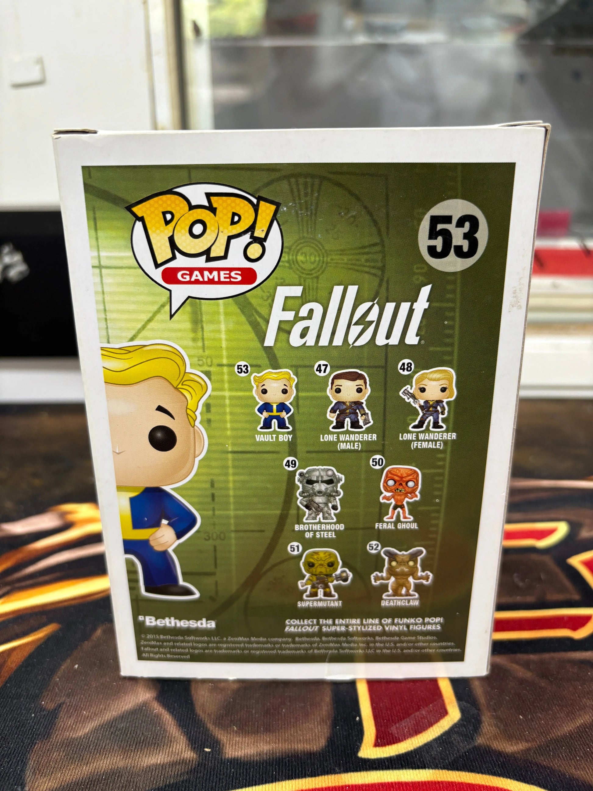 Funko Pop! Vinyl: Fallout Vault Boy #53 FRENLY BRICKS - Open 7 Days