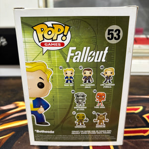 Funko Pop! Vinyl: Fallout Vault Boy #53 FRENLY BRICKS - Open 7 Days