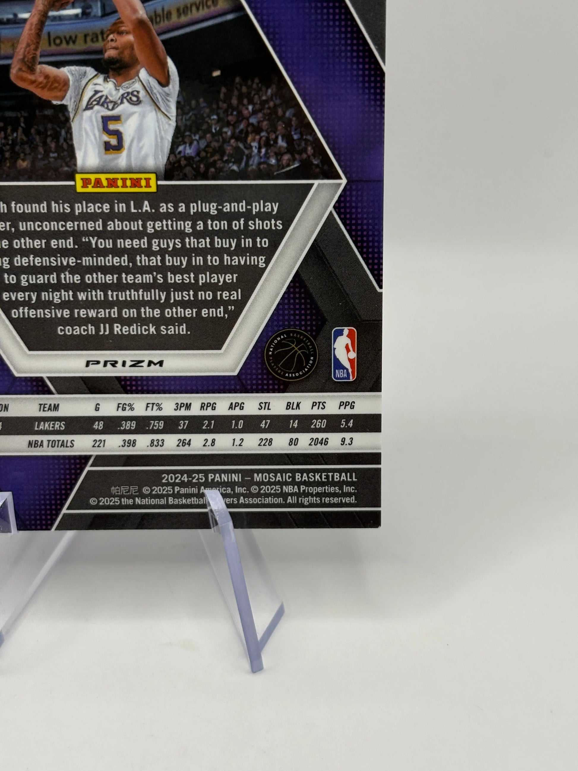 2024-25 Panini Mosaic Cam Reddish Card Genesis Prizm Case Hit SSP FRENLY BRICKS - Open 7 Days