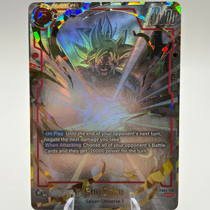 Dragon Ball Super Fusion World - Son Goku FB04-129 SCR** NM FRENLY BRICKS - Open 7 Days